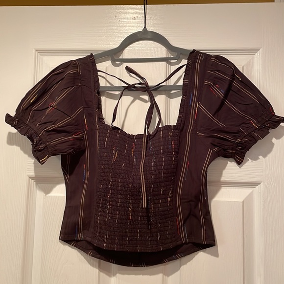 Free people express bean crop top small NWT - Picture 4 of 4